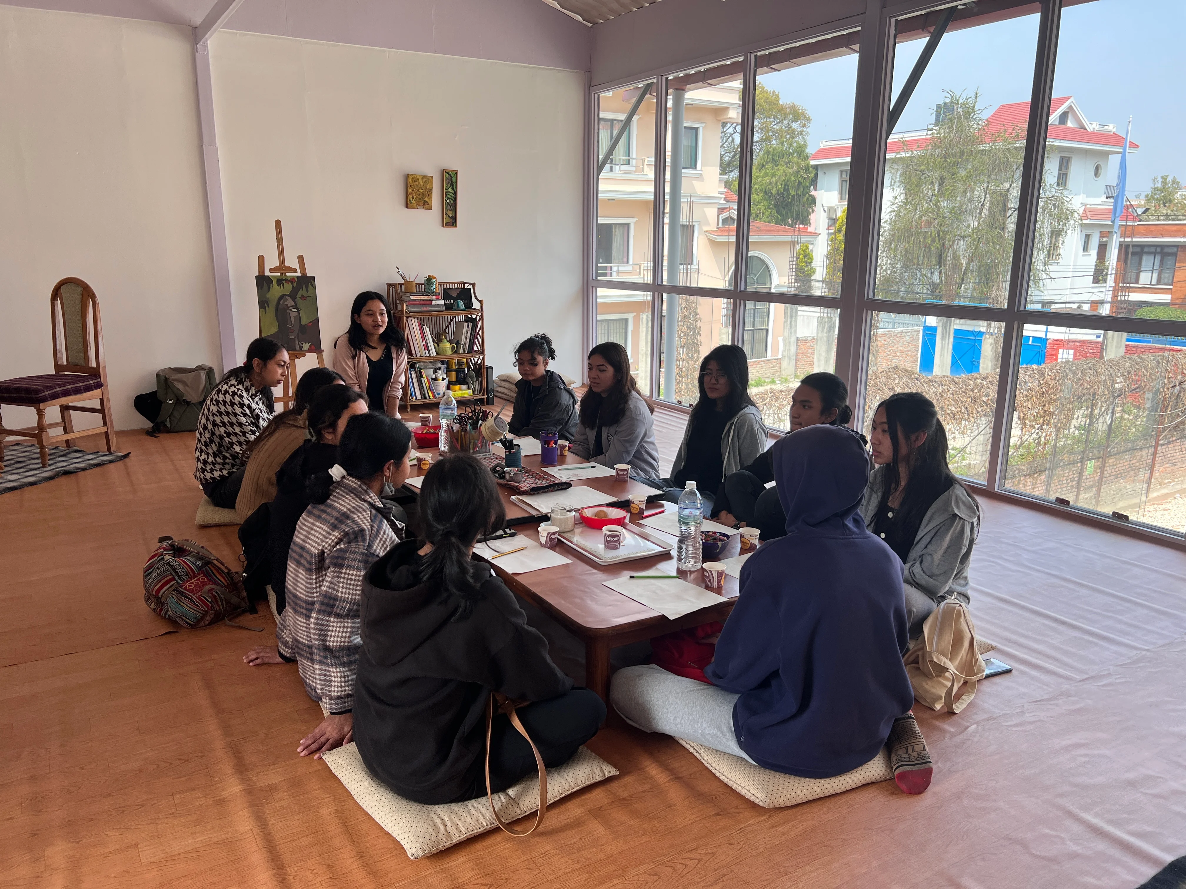 Art class at kalashala Now!